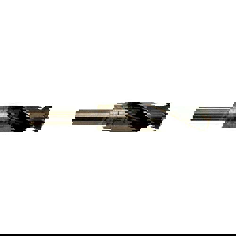 Reduced Shank Drill Bit: 0.56'' Dia, 1/2'' Shank Dia, 135 0, Cobalt